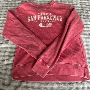 San Francisco Kids Sweatshirt - Red